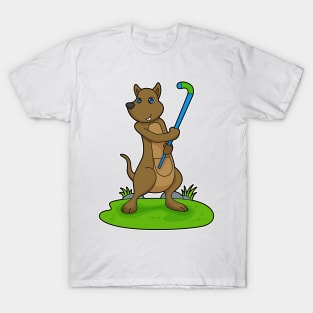 Kangaroo Hockey Hockey stick T-Shirt